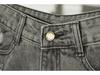 Women's Korean High-Waist Loose Denim Shorts - Summer Plus Size, Ripped, Wide-Leg, A-Line Hot Pants