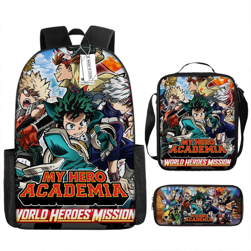 My Hero Academia MyHeroAcademia Student School Bag Burden Reduction Spine Protection Backpack Backpack Lightweight Spine Protection