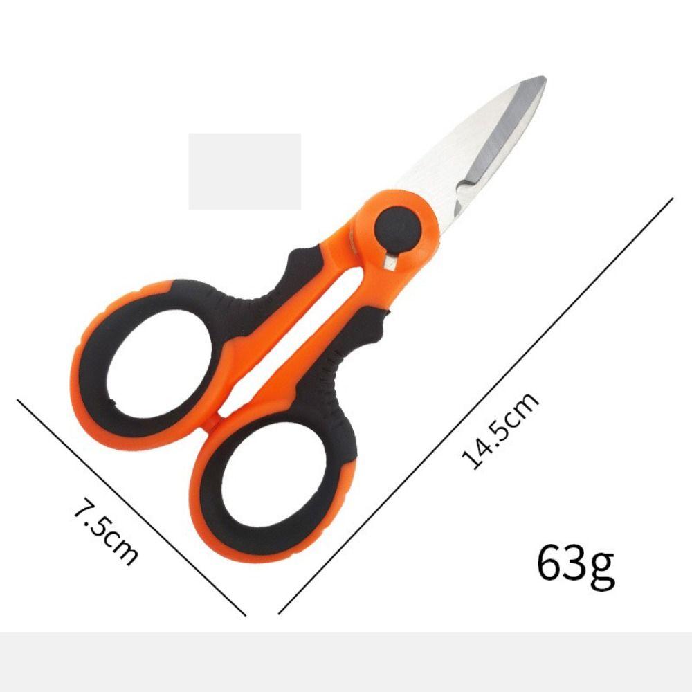 High Carbon Steel Scissors Hand Tool Electrician Scissors Fishing Scissor  Fishing Tool