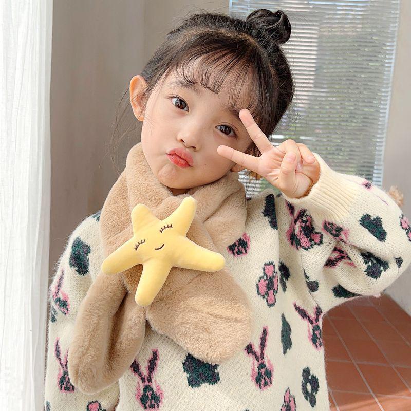 

Милый детский зимний шарф: Мягкий, теплый, ветрозащитный, приятный для кожи меховой шарф для девочек и младенцев. For ages 2-12