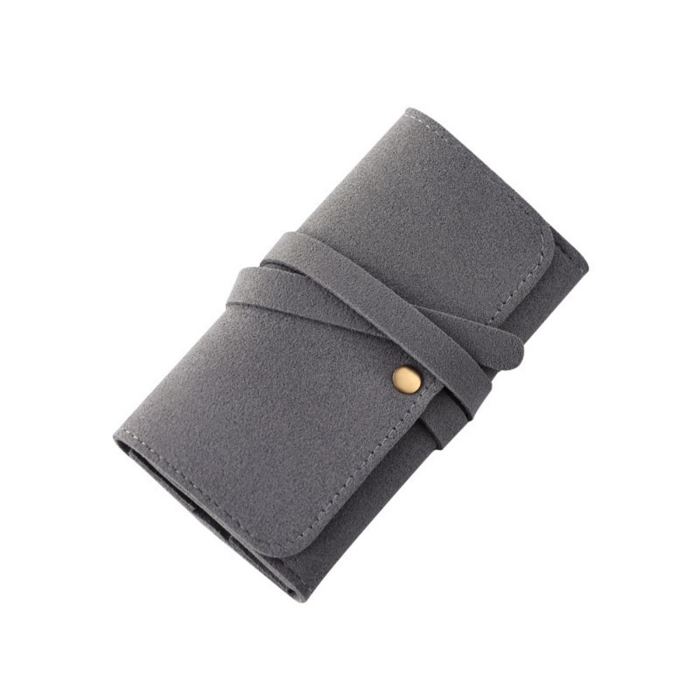 Jewelry Roll Bag High-Quality Foldable Jewelry Storage Organizer Travel Jewelry Storage Superficial Fiber For Travel Home