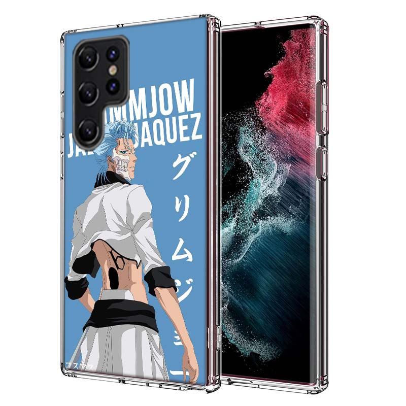 Grimmjow Jaegerjaquez Capa Phone Case For Samsung S26 Ultra S25 Edge Galaxy S23 S21 S20 S24 FE S22 S10 Plus Cover Clear TPU Shel