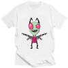 T-shirt Graphique Kawaii Invader Zim T-shirt Image de Zim Prêt à un Câlin Joyeux T-shirt de Dessin Animé Mignon T-shirt Unisexe pour Femmes T-shirt Rétro T-shirt Oversize