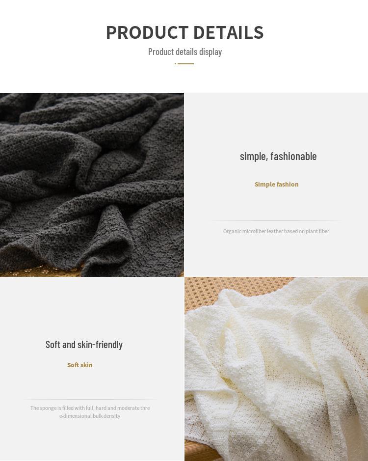 Handmade Tassel Blanket - Cozy Internet Style Sofa Throw, Perfect for Office or Bed