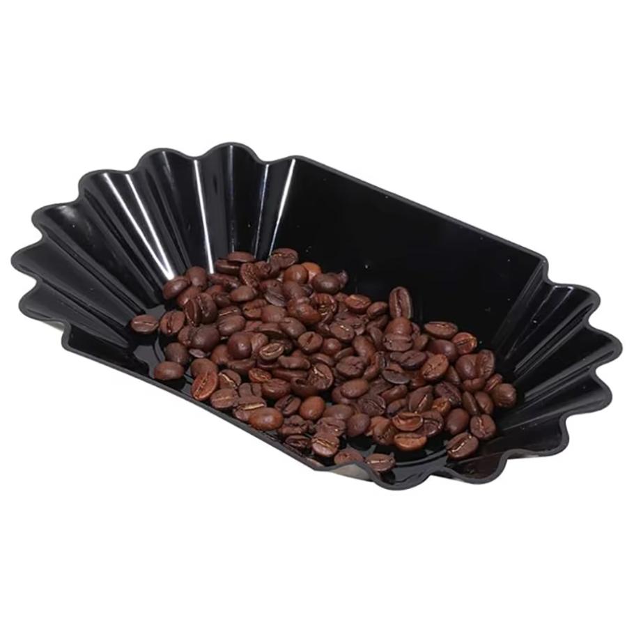 Coffee Beans Sample Tray Coffee Bean Display Dish Oval Sample Tray Storage Container Multi-functional Serving Tray for Home