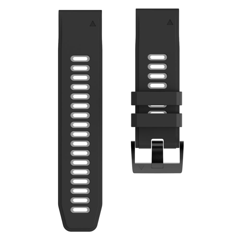 20mm Schnellwechsel-Armband für Garmin Fenix 7S 42mm Solar 6S Pro 5S Plus/Instinct 2S 40mm/Descent Mk2S Silikonband 26mm 22mm