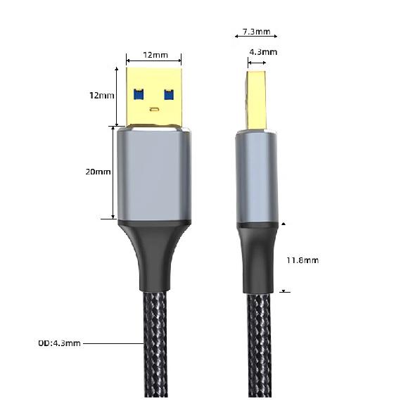 New USB 3.0 to USB Extension Cable Type A Male to Male USB Extender for Radiator Hard Disk Webcom Camera USB Cable Extens 1/3/5M
