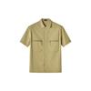 Summer Pocket Design Shirt Collaboration Men Shirts Khaki CM26MSHU02