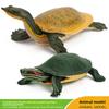 Realistic Pvc Turtle Figurine With Static Design For Aquarium Decor