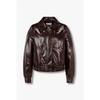 Voice Of Voices Synthetic Leather High Neck Jacket 7156320004