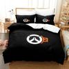 Game Overwatchs Bedding Set Boys Girls Twin Queen Size Duvet Cover Pillowcase Bed Boys Adult Fashion Home Textileextile