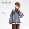 MOMOCO Boy's Winter Fashion Denim Jacket