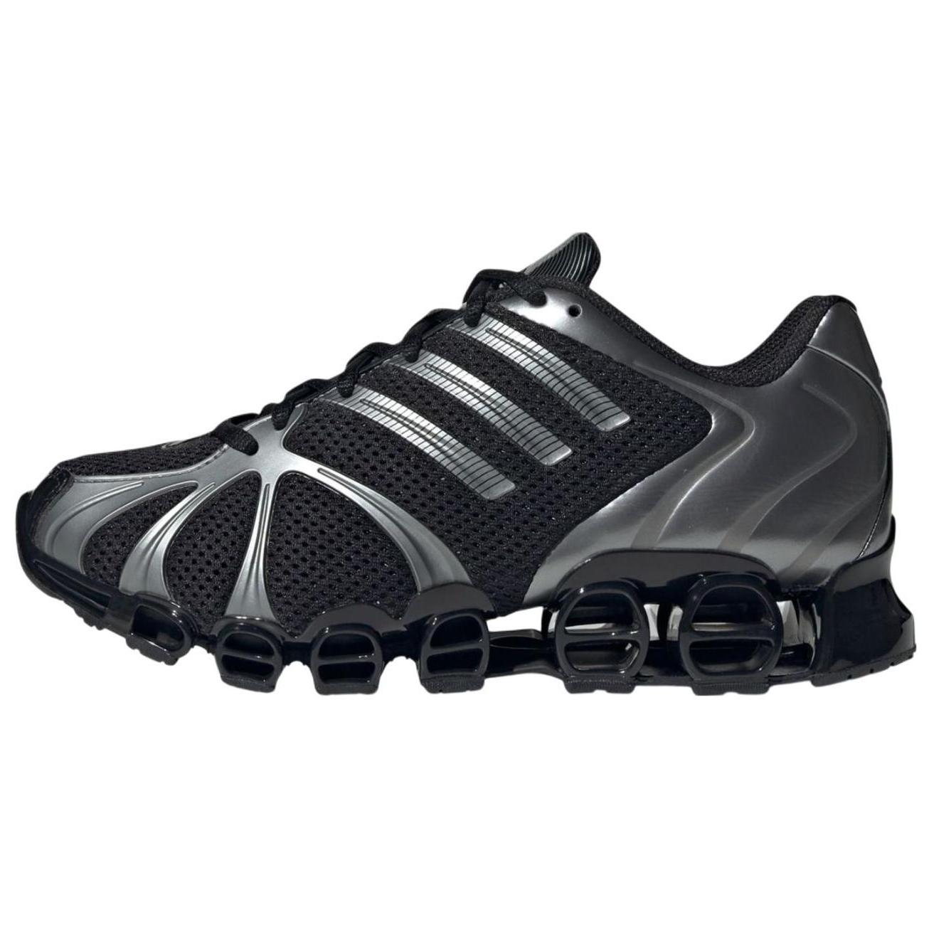 

Adidas Women s Mega Ghostride Black Iron Metallic Sneakers JQ0553 36⅔ чёрный