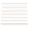 200pcs Ball Cake Topper Decorations Mini Balloons Cake Topper Sticks Gold Cake Picks for Graduation Wedding Birthday