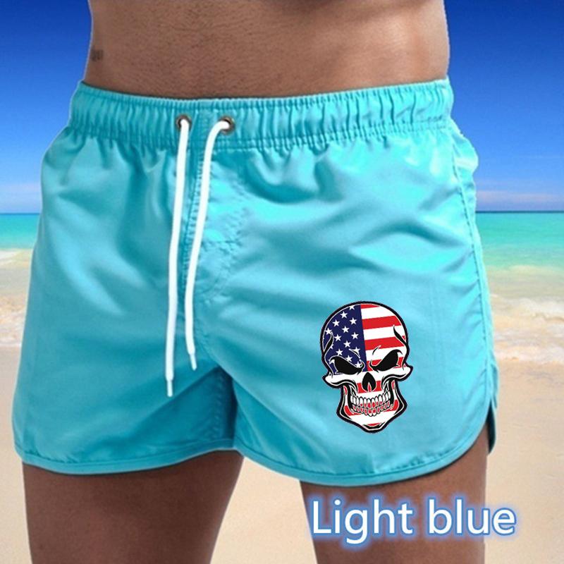 BBK-45 2025 Summer Men's Quick-Drying Swim Trunks Sports Pants Swimwear Beach Shorts Jogging Shorts