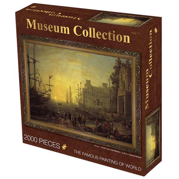 8Type Grownups Difficult 2000 Pieces 3D  World   Puzzles  Adult Paper Puzzle Gift for Kid