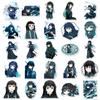 50 Tokitou Muichiro Graffiti Aufkleber Personalisierte Cartoon Japanische Anime Dämonentöter: Kimetsu No Yaiba Dekorative Handyhüllen-Aufkleber