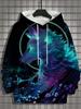 Men's Hoodie 3d Print Animal Tops Wolf Graphics Long Sleeve Hoodie Fashion Casual Autumn Unisex Tops Oversized Hooded Streetwear