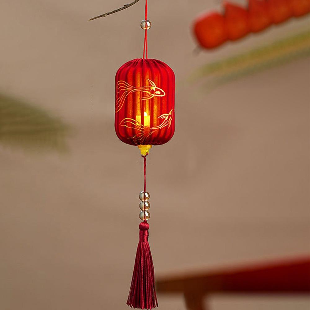 Chinese Style DIY Handheld Lantern 2026 Horse Year Lantern Hanging Ornament Spring Festival