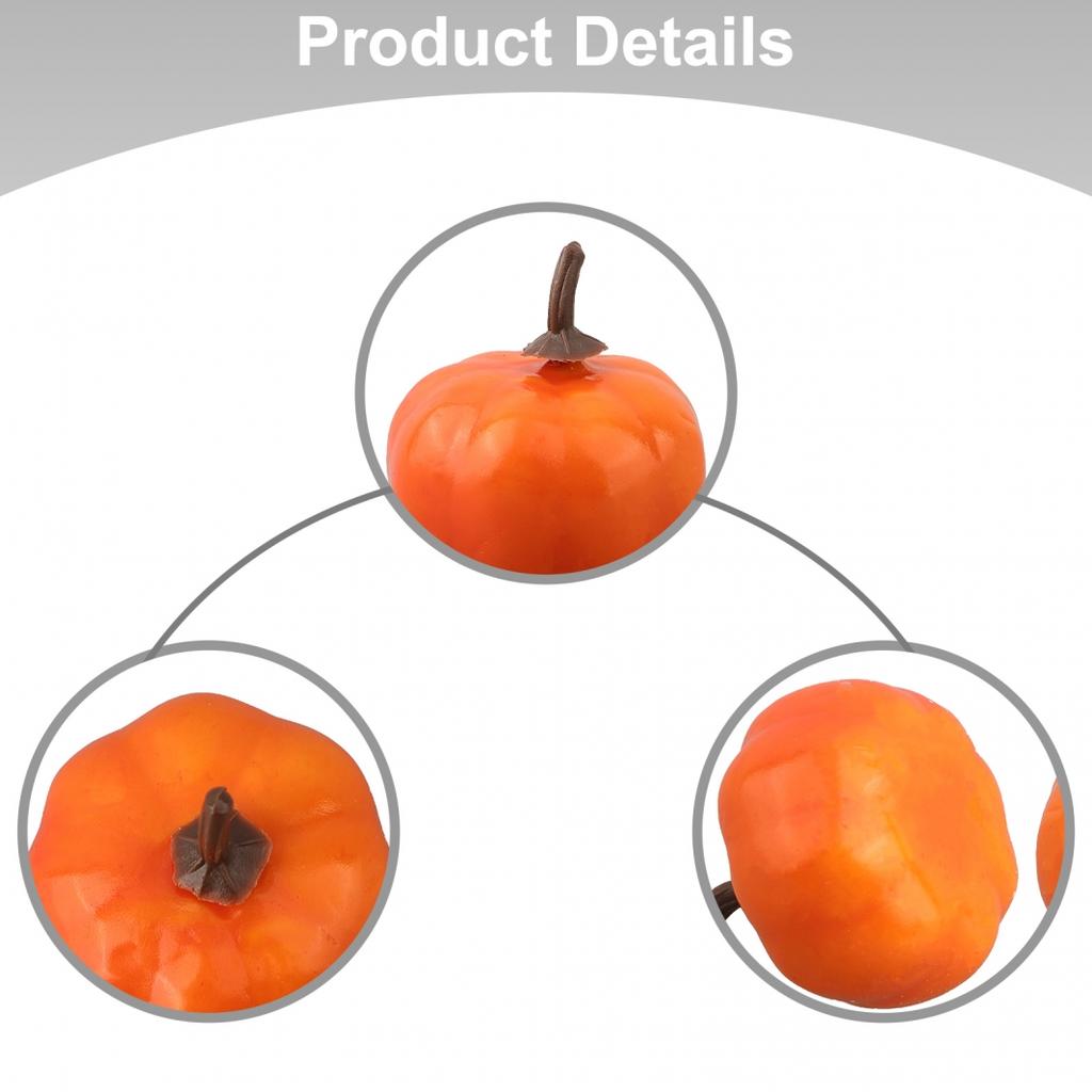 Craft Artificial Mini Pumpkin DIY Farmhouse Harvest