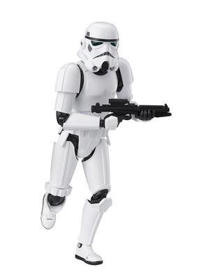 TAMASHII NATIONS Star Wars Stormtrooper. Eine neue, 150 mm große, bemalte, bewegliche Figur von SHFiguarts – Classic Ver.- (STAR WARS Hoffnung) Ca.. ABS und PVC