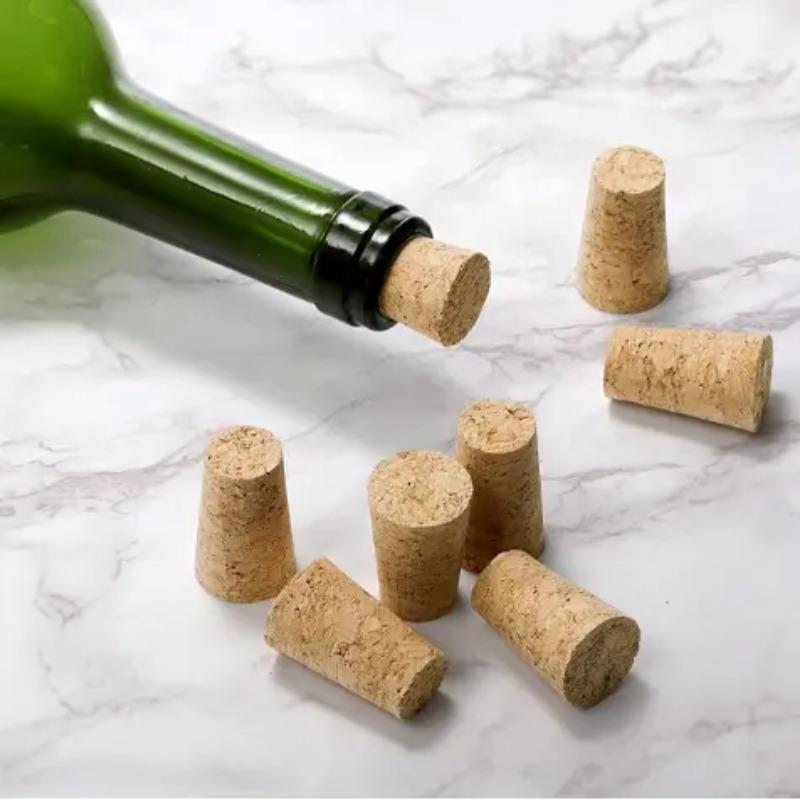 50 100 Pcs Wine Corks Stopper Reusable Functional Portable Sealing Stopper for Bottle Bar Tools Kitchen AccessoriesWine Bottle