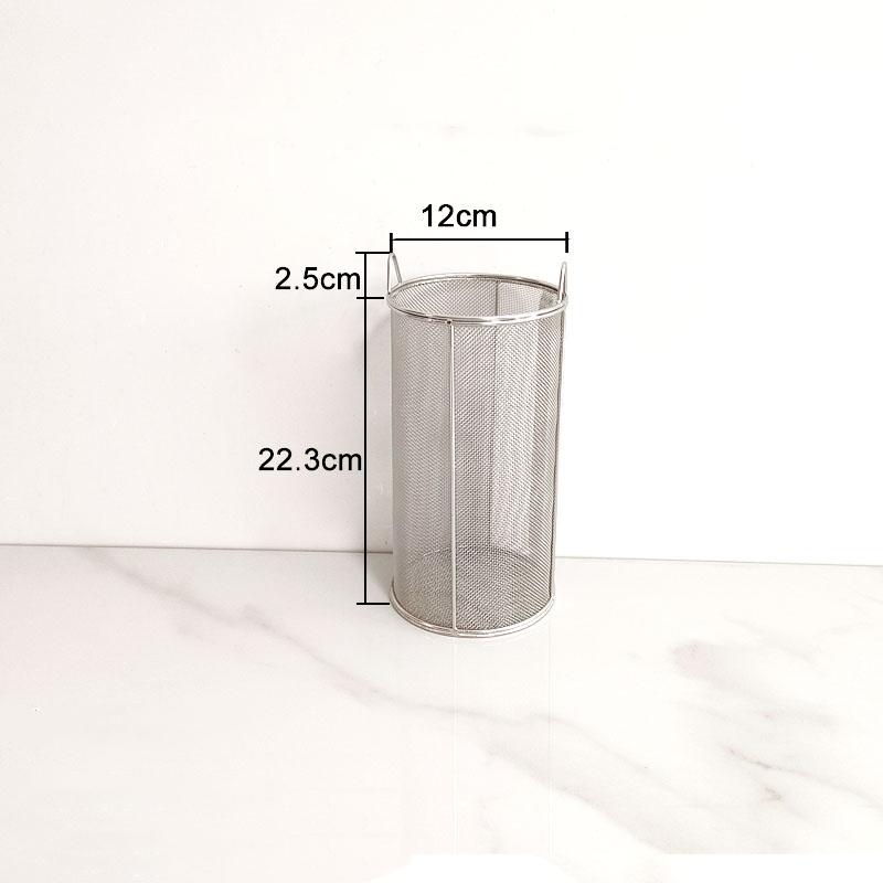 Round Mesh Basket 1mm Hole Rice Wine Beer Bier Filter Voor Zelfgemaakte Brew Koffie Coffee Droog Hopper Brew Fine Mesh Coland