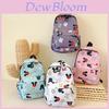 Fashionable Mickey Cute Kids Backpack Cartoon Style Nylon Lightweight Bag