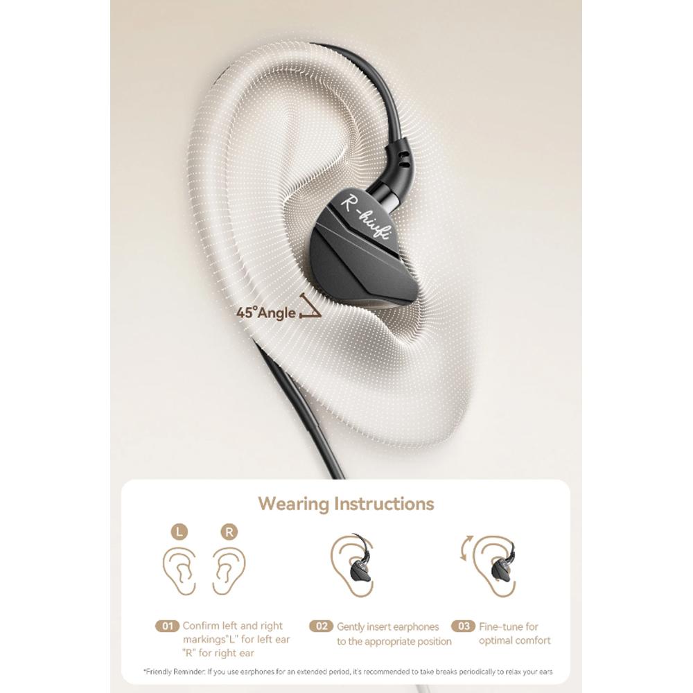 Essager USB Type C in-Ear Headset Wired Earphones For iPhone 16 Samsung Android HiFi Bass Stereo Games With Mic 3.5MM Headphones