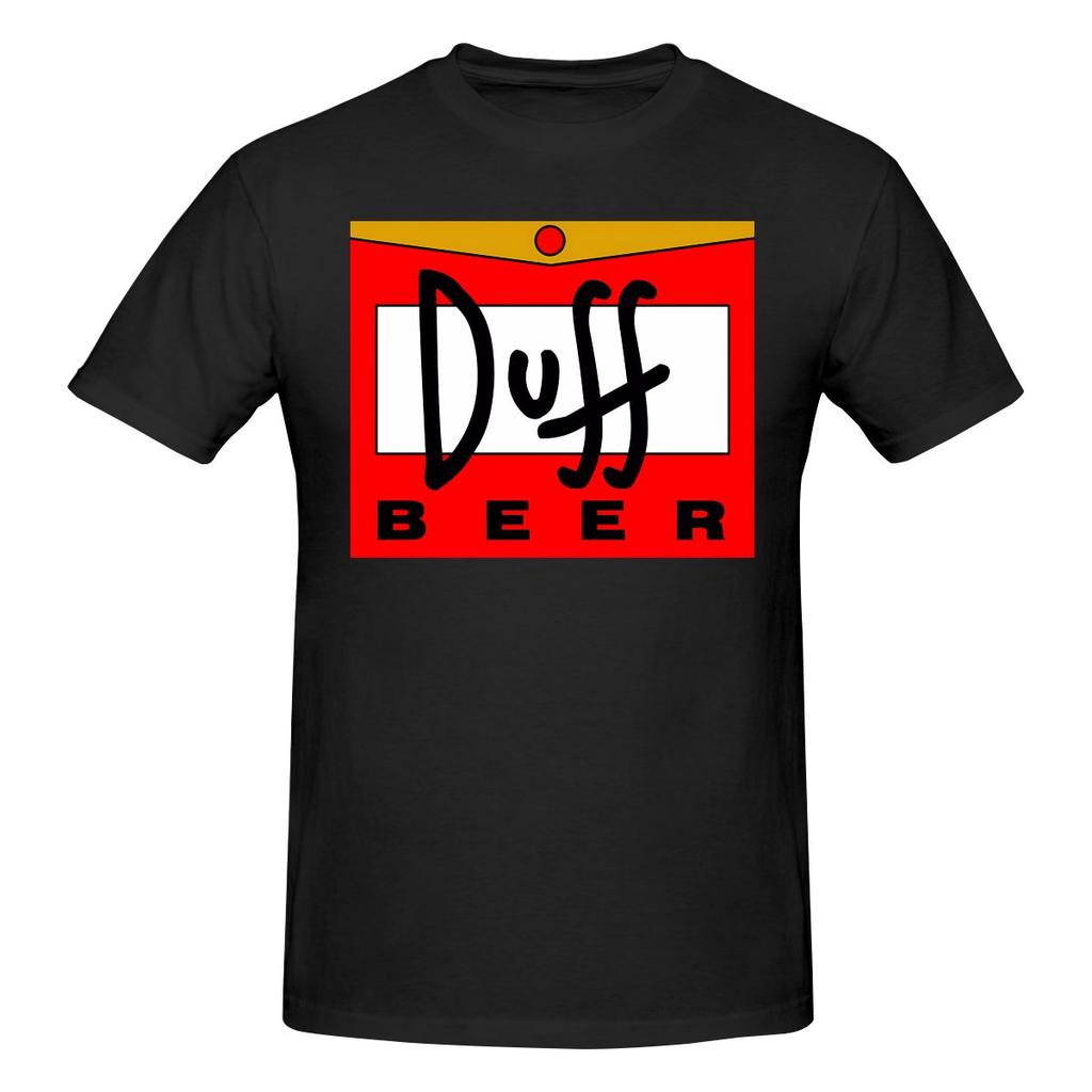 Duff Beer Commuting Tshirt Light Minimalism Korean Atmosphere Tshirt