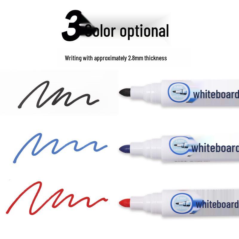 Toyo WB528 Colored Erasable Whiteboard Marker for Early Childhood Education, Water-Based & Washable.