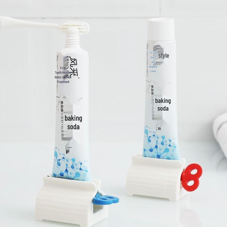 Automatic Toothpaste Dispenser & Squeezer