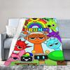 Sprunki Beats Horror Music Game Blankets Fleece Summer Air Conditioning Breathable Lightweight Thin Throw Blanket for Home Quilt