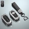 For Toyota Mark X Corolla RAV-4 Prado Carola 2 3 4 5Buttons Armor Design Galvanized Alloy Silicone Splicing Car Key Cover Case