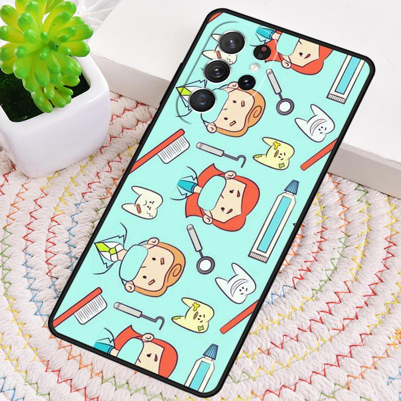 Dental Definitions Tooth Phone Case for Samsung Galaxy Note 10 Pro S26 Ultra S23 S24 FE S25 S21 S22 PLUS Shockproof Cove