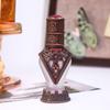 8mL Perfume Bottles Empty Antiqued Metal Refill Bottle Carving Design Arabian Style Essential Oil Bottles Decoration Gifts