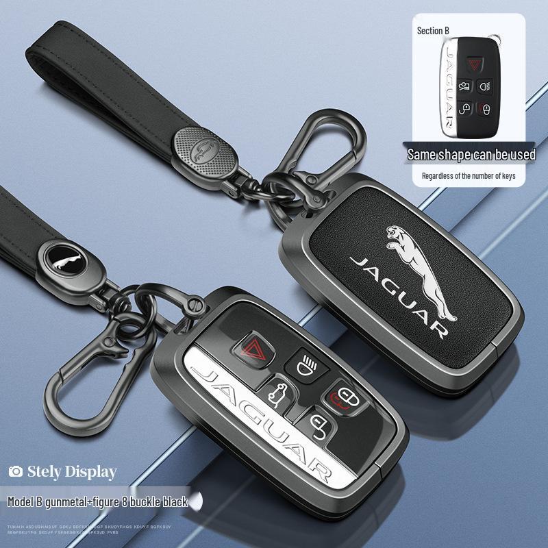 Jaguar Key Cover: Fits XFL, XEL, E-Pace, F-Pace, F-Type, I-Pace, XJ, XE - Women's Protective Car Shell