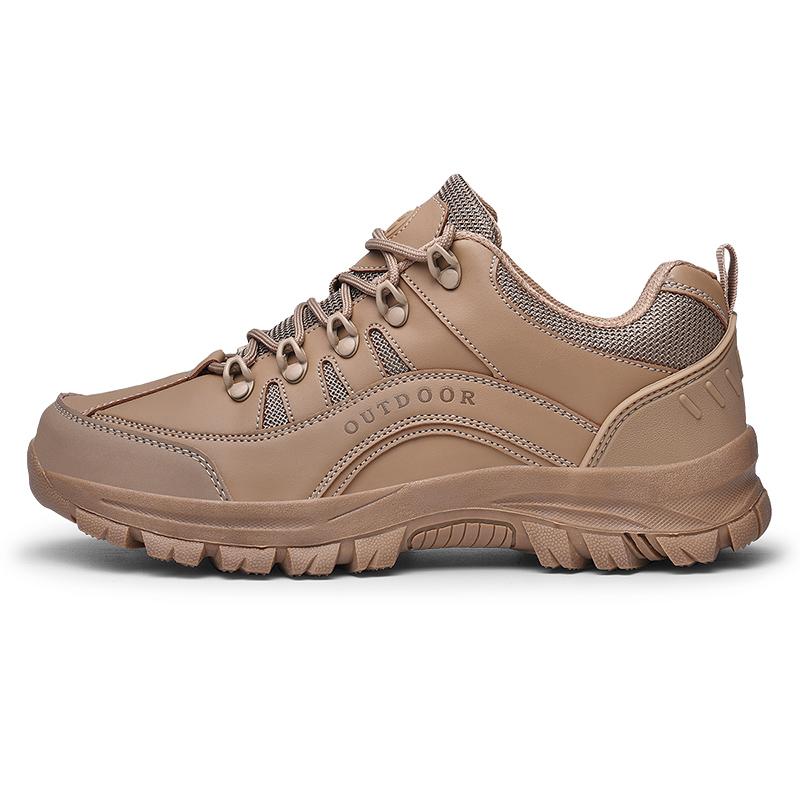 38-49 Men's Shoes In Winter Low Outdoor Hiking Shoes Thick Sole Climbing Hiking Shoes Snow Bootses