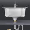 1 Pezzo Tubo di Scarico per Lavello 40/60 cm Accessori Cucina Ricambio