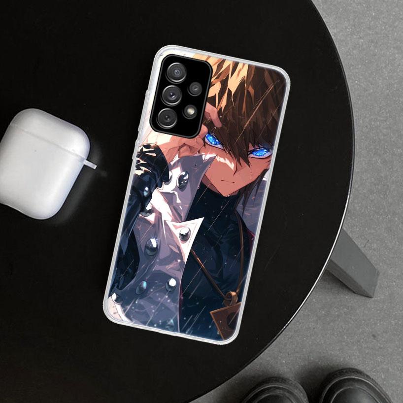 Game Yu-Gi-Oh Phone Case Cover for Samsung Galaxy A12 A22 A32 A52 A72 A02S A51 A50S A31 A20S A10S Note 20 Ultra 10 Plus Galaxy A