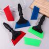 Rubber Scraper For Car Glass Plastic Handle Squeegee Window Tint Tool Water Wiper Mirror Cleaning Water Blade Car Accessories