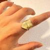 18K Stainless Steel Rings for Women Men Gold Color Never Fade Luxury Classic Rings Wedding Couple Rings Jewelry Free Shipping