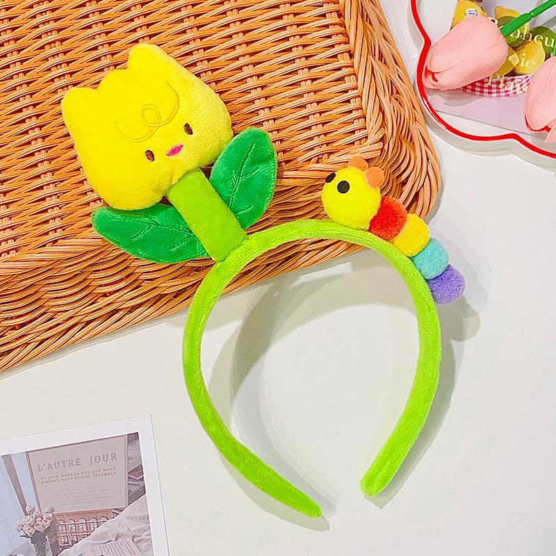 2023 Hot Sales Cartoon Flower Hair Hoop Fascia per capelli per bambini Donna Fascia per capelli Moda Festa Accessori per capelli Ragazze Copricapo Regali