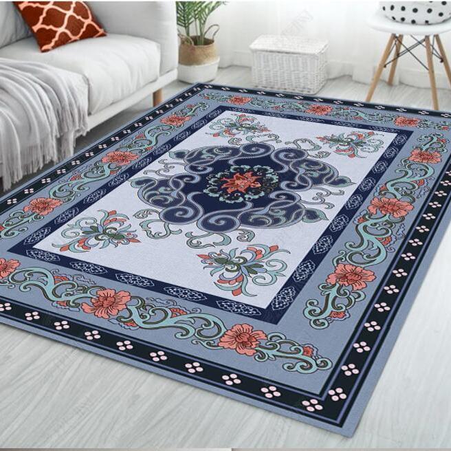

Ковер для гостиной, журнальный столик, напольный коврик в китайском стиле, кабинет, спальня, прикроватная тумбочка, украшение для дома, ванной комнаты, нескользящий напольный коврик 160*200