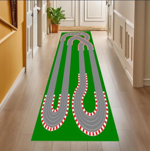 

Bowling Lane Runner Rug Kids Teens Bowling Game Carpet Fun Hallway Bowling Mat Indoor Play Lane Bowling Alley Floor Decor 40X120CM