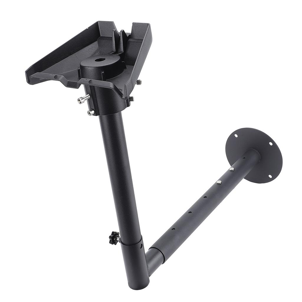 Rectangular Satellite Adjustable Long Wall Mount Heavy Duty Pole with Pipe Adapter for Gen 3 RE V4 Internet Mounting Kit