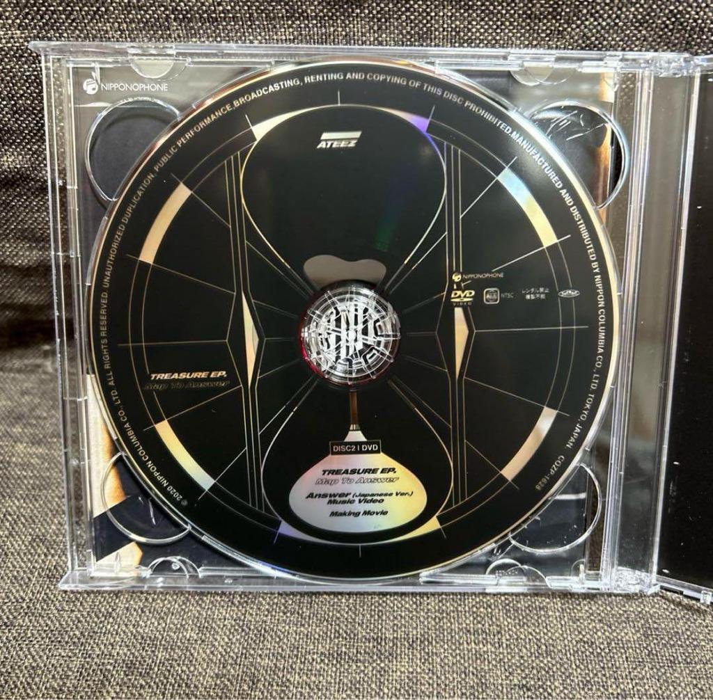 [USED] ATEEZ TREASURE EP.Map To Answer Songhwa Trading Card Included