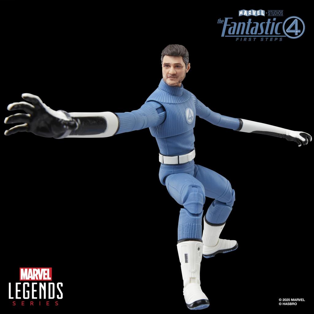 Hasbro MARVEL Marvel Legends Series Mister Reed Richards from The First Collectible 15 Cm Action Figure Toy G0799 Authentic Fantastic, "Fantastic 4