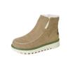 Autumn and winter new fashion velvet thickened European beautiful women's snow boots medium boots