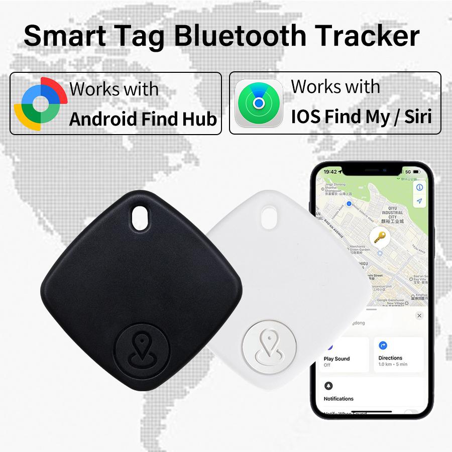 GPS Tracker Smart Tag Bluetooth Anti-Lost Key Finder for iOS Android Find My AirTag Alternative Pets Luggage Cars Global Locator